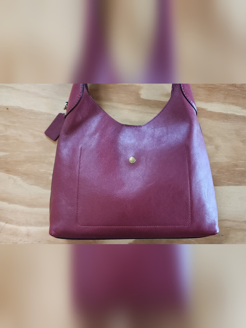 Coach Brookly 28 Dark Ruby - Picture 10 of 15